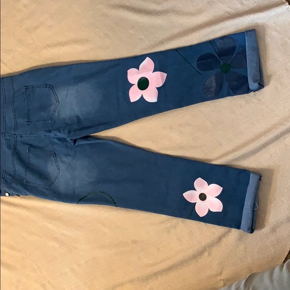 Denim jumpsuit- NWOT- med  for women .... - Picture 6 of 6